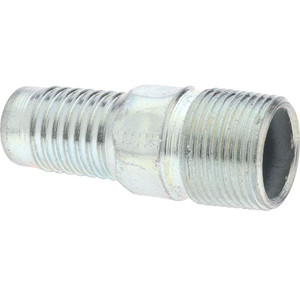 Campbell Fittings 1" Pipe ID, Threaded Combination Nipple for Hoses Plated Steel HAPS-4 - 48467922