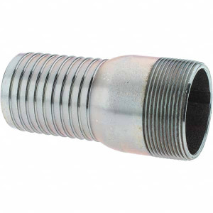 Value Collection Combination Nipples For Hoses, Type: Threaded Nipple, Inside Diameter (Inch): 2, Material: Zinc Plated Steel, Thread Type: NPT, Thread Size: 2 BD-13715 - 53575403