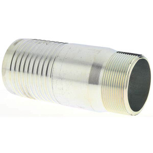 Value Collection Combination Nipples For Hoses, Type: Threaded Nipple, Inside Diameter (Inch): 2-1/2, Material: Plated Steel, Thread Type: NPT, Thread Size: 2 BD-DV-00345 - 81100794 Value Collection Combination Nipples For Hoses, Type: Threaded Nipple, Inside Diameter (Inch): 2-1/2, Material: Plated Steel, Thread Type: NPT, Thread Size: 2 BD-DV-00345 - 81100794