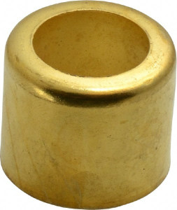 Dixon Valve & Coupling 0.975" ID Hose Ferrule Brass, 0.88" Long BFW975 - 48768246