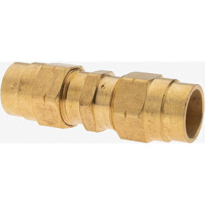 Anderson Metals 3/8, Brass Reusable Hose Nonswivel Fitting 016678 - 61496741