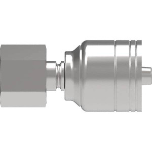 Eaton Hydraulic Hose Fittings & Couplings, Type: Female Swivel DIN 24 Seat Heavy, Hose Diameter: 25/64 (Inch), Hose Size: -4, Thread Size: M16X1.5, Thread Type: Metric, Material: Carbon Steel 04Z-58C-BG - 51138766