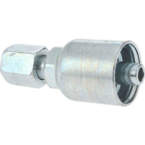 Parker Hannifin 3/8 Thread Hydraulic Hose Fitting -6 Hose Size, 3/8" Hose Diam 10643-6-6 - 49722598
