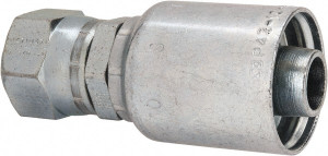 Parker Hannifin 5/8 Thread Hydraulic Hose Fitting -10 Hose Size, 5/8" Hose Diam 10643-10-10 - 49722747