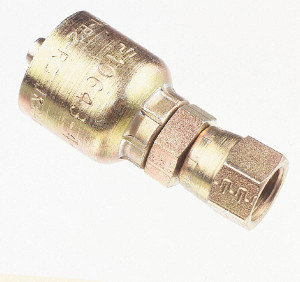 Parker Hannifin 3/4 Thread Hydraulic Hose Fitting -16 Hose Size, 1" Hose Diam 10643-16-12 - 49722838