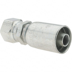Parker Hannifin 13/16-16 Seal-Lok Steel Hydraulic Hose Swivel -8 Hose Size, 1/2" Hose Diam PP-00390 - 64632094