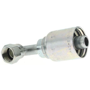 Parker Hannifin Hydraulic Hose Fittings & Couplings, Type: Female JIC Swivel, 90 Degree Elbow, Short Drop, Hose Diameter: 1/2 (Inch), Hose Size: -8, Thread Size: 9/16-18, Thread Type: Female JIC, Material: Carbon Steel KP46873 - 66438235