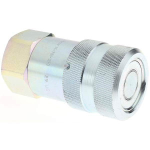 Parker Hannifin 1-1/16-12 UNF Steel Hydraulic Hose Coupler 3,000 psi, -12 Hose Size, 3/4" Hose Diam BD-FF-75112FO-1 - 66455304