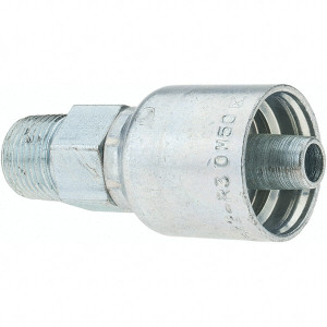 Parker Hannifin 3/8 Thread Hydraulic Hose Fitting -6 Hose Size, 3/8" Hose Diam KP81273 - 66463290