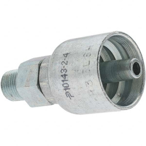 Parker Hannifin 1/8-27 Male SAE Hydraulic Hose MPT Fitting -4 Hose Size, 1/4" Hose Diam KP81270 - 66463324 Parker Hannifin 1/8-27 Male SAE Hydraulic Hose MPT Fitting -4 Hose Size, 1/4" Hose Diam KP81270 - 66463324
