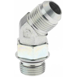 Parker Hannifin 7/8-14 ORB Steel Hydraulic Hose 45° Elbow KP73589 - 70910252