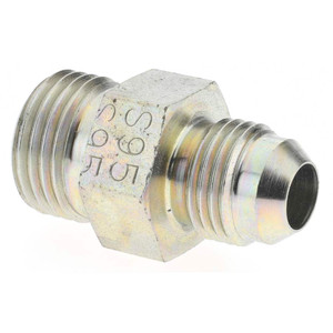 Parker Hannifin Male JIC Steel Hydraulic Hose Adapter 6,000 psi, -6 Hose Size, 3/8" Hose Diam PT-00402 - 70911425