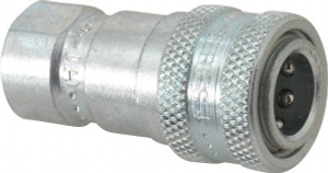 Parker Hannifin 1/8 NPTF Steel Hydraulic Hose Female Pipe Thread Coupler 5,000 psi H1-62 - 71898530