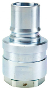 Parker Hannifin 1-1/4 NPTF Steel Hydraulic Hose Female Pipe Thread Nipple 1,000 psi H12-63L - 71898613