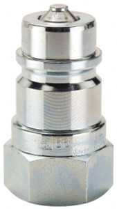 Parker Hannifin 9/16-18 SAE Steel Hydraulic Hose O-Ring Boss Nipple & Female Fitting 4,000 psi 6610-6-6 - 71899306