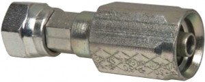 Parker Hannifin 11/16-16 SAE Steel Hydraulic Hose Female Seal-Lok Swivel Long 6,000 psi, -6 Hose Size, 3/8" Hose Diam 2JS30-6-6 - 74572710