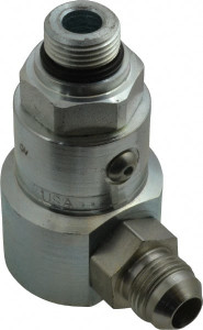 Parker Hannifin 3/4-14 SAE ORB to SAE JIC Steel Hydraulic Hose Male ORB To Male JIC Swivel 5,000 psi PS890503-8-8 - 78363009