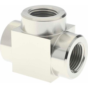 Value Collection 3/8 NPTF Steel Hydraulic Hose Tee 10,000 psi PS-MH-HPC1-050 - 59755306