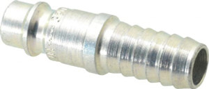 CEJN Hose Barb European High Flow Pneumatic Hose Connector Steel Zinc-Plated, 1/4" Body Diam, 3/8" Hose ID 10 320 5004 - 00141002