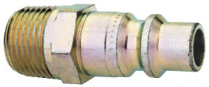 CEJN 3/8 Male NPT Industrial Pneumatic Hose High Flow Connector Steel Zinc-Plated, 3/8" Body Diam 10 430 5454 - 72639818