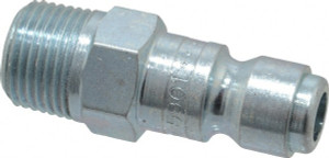 Coilhose Pneumatics 3/8 Male NPT Tru-Flate Automotive Pneumatic Hose Connector Plated Steel, 3/8" Body Diam 5901 - 79800561