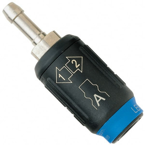 Legris Hose Barb ARO Pneumatic Hose Safety Coupler Plastic/Brass, 1/4" Body Diam, 3/8" Hose ID 9421A06 10 - 60570470