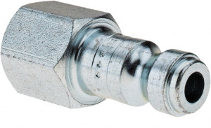 Parker Hannifin 1/4-18 Female NPTF Tru-Flate Automotive Pneumatic Hose Connector Steel, 1/4" Body Diam 3C-787 - 61495008