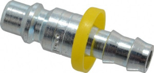 Parker Hannifin Push-Lok Hose Barb Industrial Pneumatic Hose Connector Steel, 3/8" Body Diam, 3/8" Hose ID H5EP - 84930445