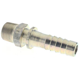Value Collection 3/4 Male NPT Pneumatic Hose Nipple Steel, 3/4" Hose ID BD--14255-9 - 53583852