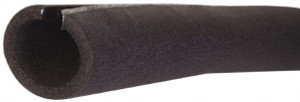 Made in USA 3/8" Thick x 1/4" Pipe x 6 ft. Long, Polyethylene Flexible Pipe Insulation -160 to 200°F 6XE038048 - 37030111
