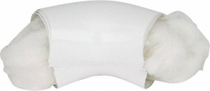 Made in USA PVC 45° Elbow Pipe Insulation Fitting #7-45 - 37031838