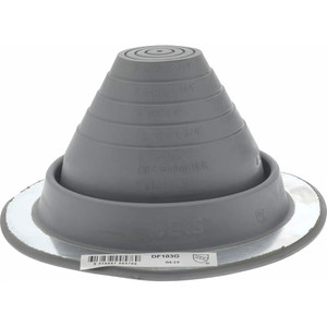ITW Buildex Metal Roof Flashing for 1/4 to 5" Pipe 250°F Max Working Temp 560158 - 05888847