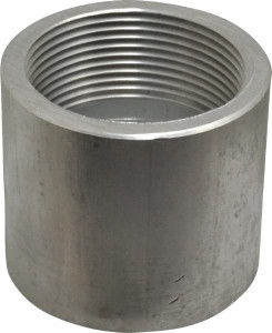 Latrobe Foundry 2-1/2" Aluminum Pipe Coupling 150 psi, F End Connection, Grade 6061-T6 1518 - 78142163