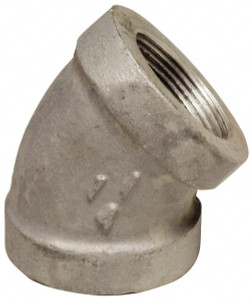 Latrobe Foundry 1/4" Aluminum Pipe 45° Elbow 150 psi, F End Connection, Grade 356-F 1555 - 78142320