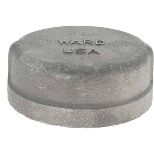 Value Collection Size 4", Class 150, Malleable Iron Black Pipe End Cap 150 psi, Threaded End Connection B300 100 - 36990091