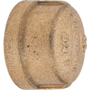 Merit Brass 3/4" Brass Pipe End Cap FNPT Ends, Class 125 X116-12 - 02202018