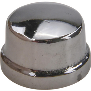 Merit Brass 1/2" Red Brass/Chrome Pipe End Cap FNPT Ends, Class 125 C116-08 - 02208197