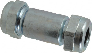 Legend Valve 1/2" Pipe, Galvanized Compression Pipe Coupling 200 psi WOG Rating 303-103 - 36899110