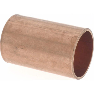 Mueller Industries 1/2" Wrot Copper Pipe Coupling without Stop C x C, Solder Joint W 01903 - 36889780