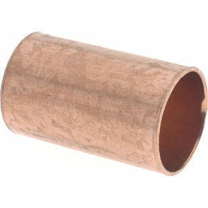 Mueller Industries 3/4" Wrot Copper Pipe Coupling without Stop C x C, Solder Joint W 01905 - 36889798