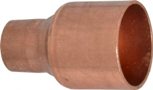 Mueller Industries 1 x 1/2" Wrot Copper Pipe Reducer Coupling C x C, Solder Joint W 01051 - 36889962