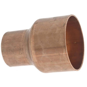 Mueller Industries 2 x 1-1/4" Wrot Copper Pipe Reducer Coupling C x C, Solder Joint W 01074 - 36890051