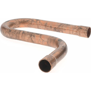 Mueller Industries 5/8" Wrot Copper Pipe Suction Line P-Trap C x C, Solder Joint W 61008 - 36892222