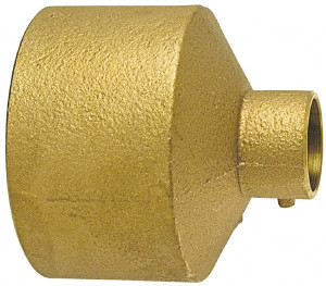NIBCO 3 x 1-1/4" Cast Copper Pipe Reducer Coupling C x C, Pressure Fitting B003250 - 70590658