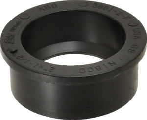 NIBCO 2 x 1-1/2", ABS Drain, Waste & Vent Pipe Flush Bushing Spig x Hub I015300 - 63164560