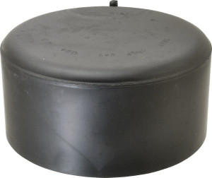 NIBCO 6", ABS Drain, Waste & Vent Pipe End Cap Hub I175190 - 63274054