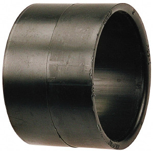 NIBCO 1-1/2", ABS Drain, Waste & Vent Pipe Repair Coupling Hub x Hub I010800 - 63163976