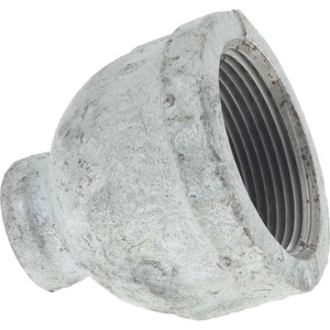 Value Collection 1-1/2 x 1/2" Galvanized Malleable Iron Pipe Reducing Coupling Threaded Ends, 300 Liquid & Gas psi, 150 Steam psi G240 40X15 - 36990810