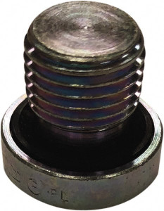 Parker Hannifin 3/8 Male MBSPP Industrial Pipe Hollow Hex Plug 5,800 psi, Steel VSTI3/8EDCF - 45938149