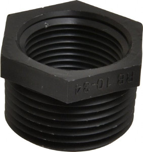 Green Leaf 1 x 3/4" Polypropylene Plastic Pipe Reducer Bushing MPT x FPT End Connections RB 10-34 P - 08802449